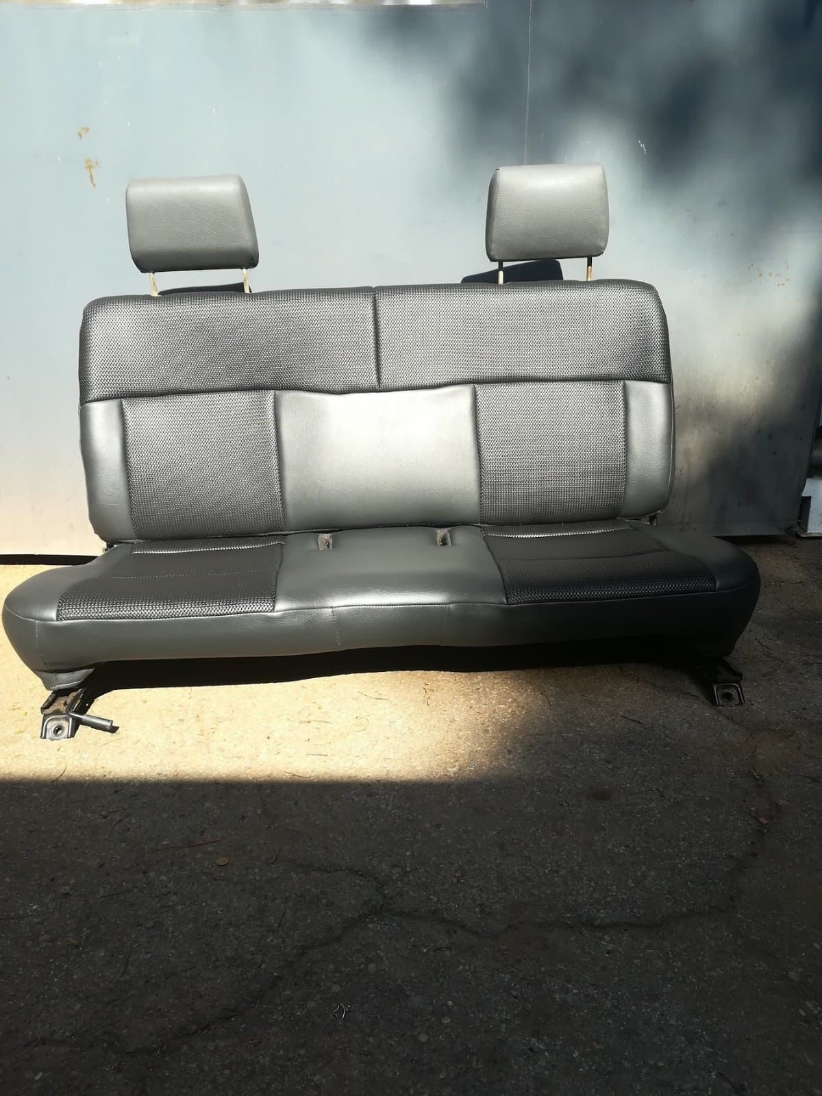 Two-tone NP300 interior after upgrade